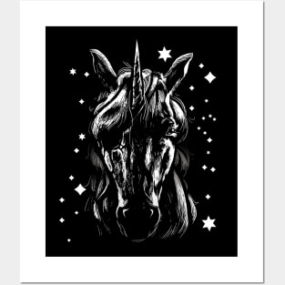 Believe In Magic Unicorn Posters and Art